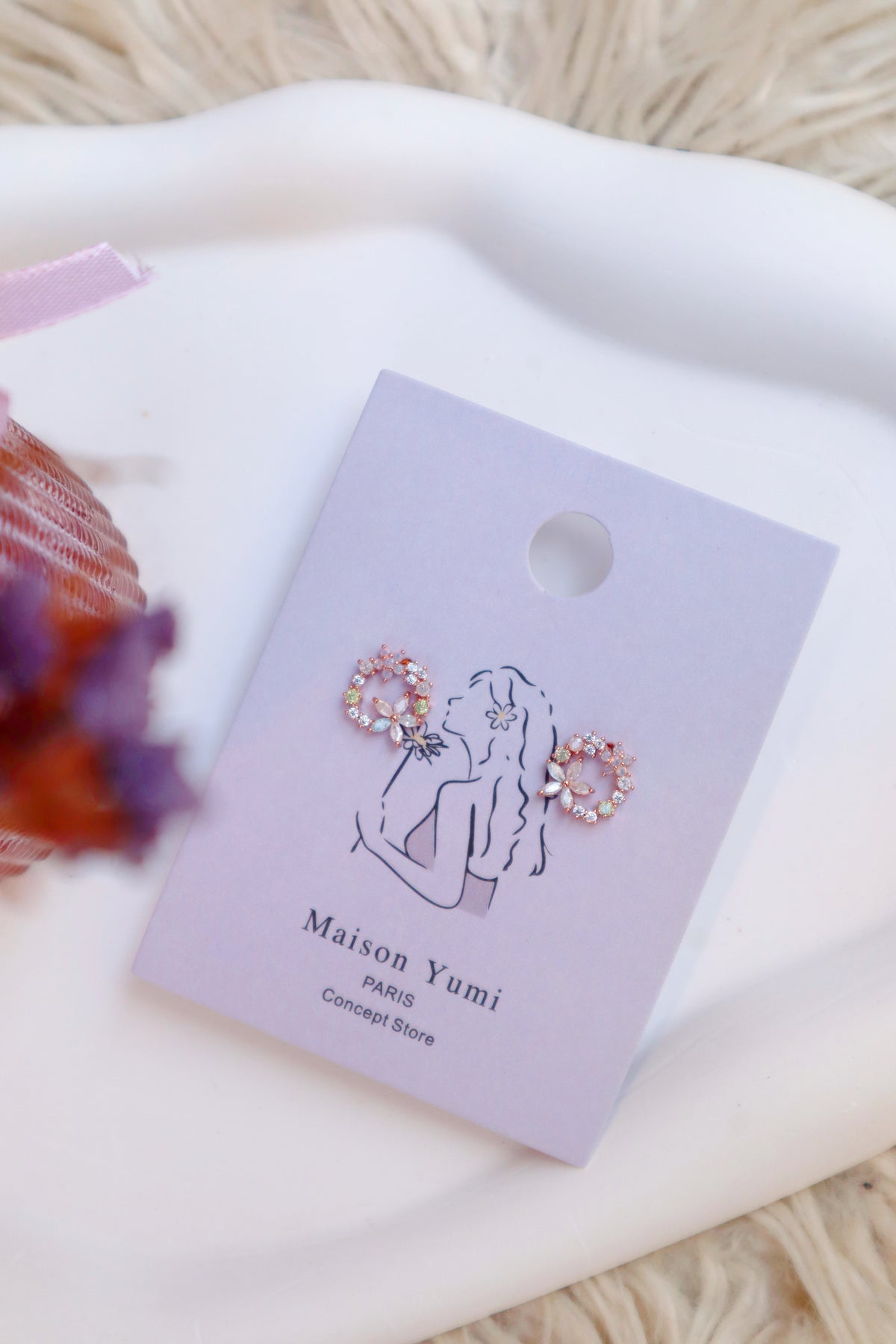 Boucles D’oreilles fleuris