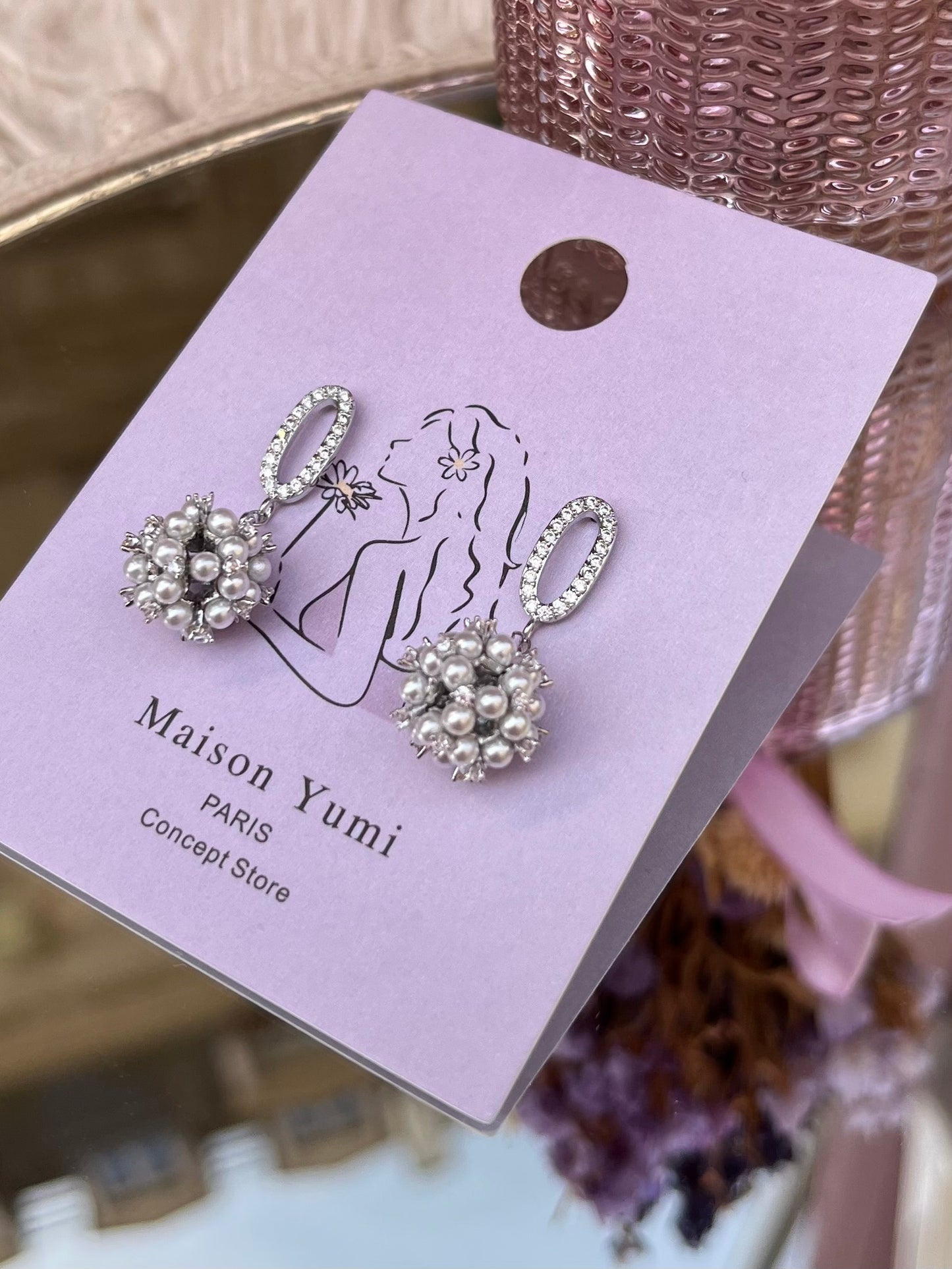 Boucles d’oreilles perles