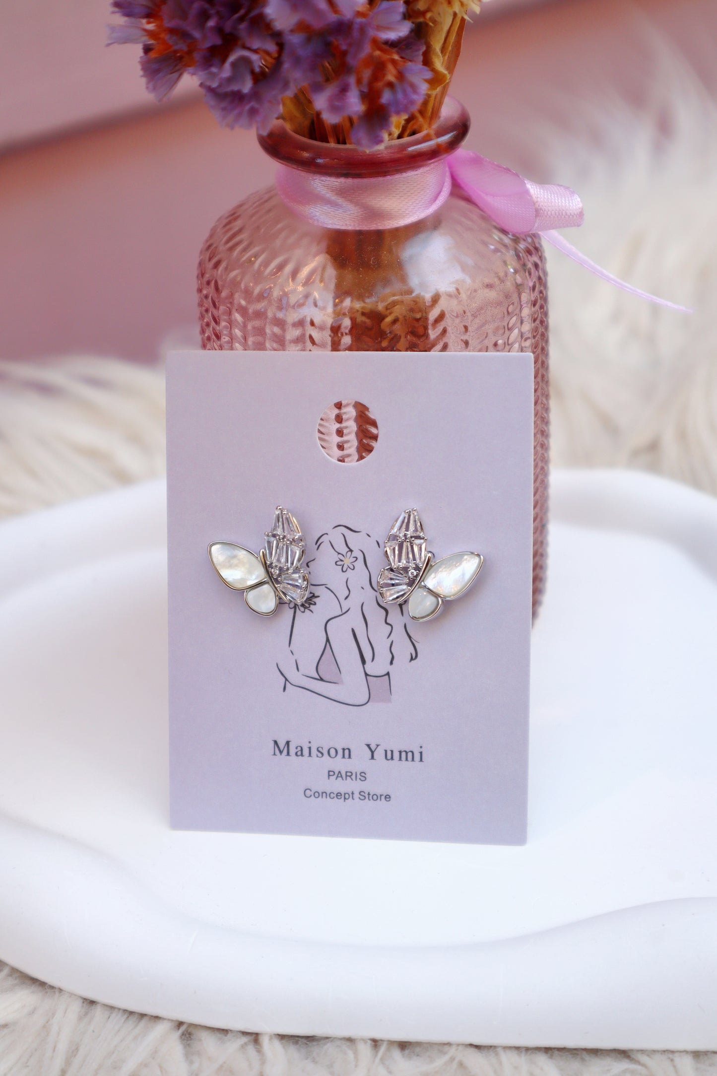 Butterfly earrings
