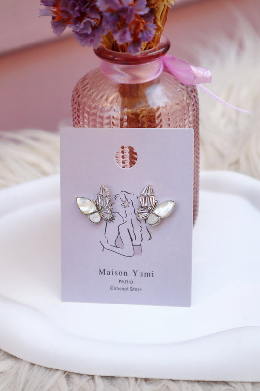 Boucles d’oreilles papillon