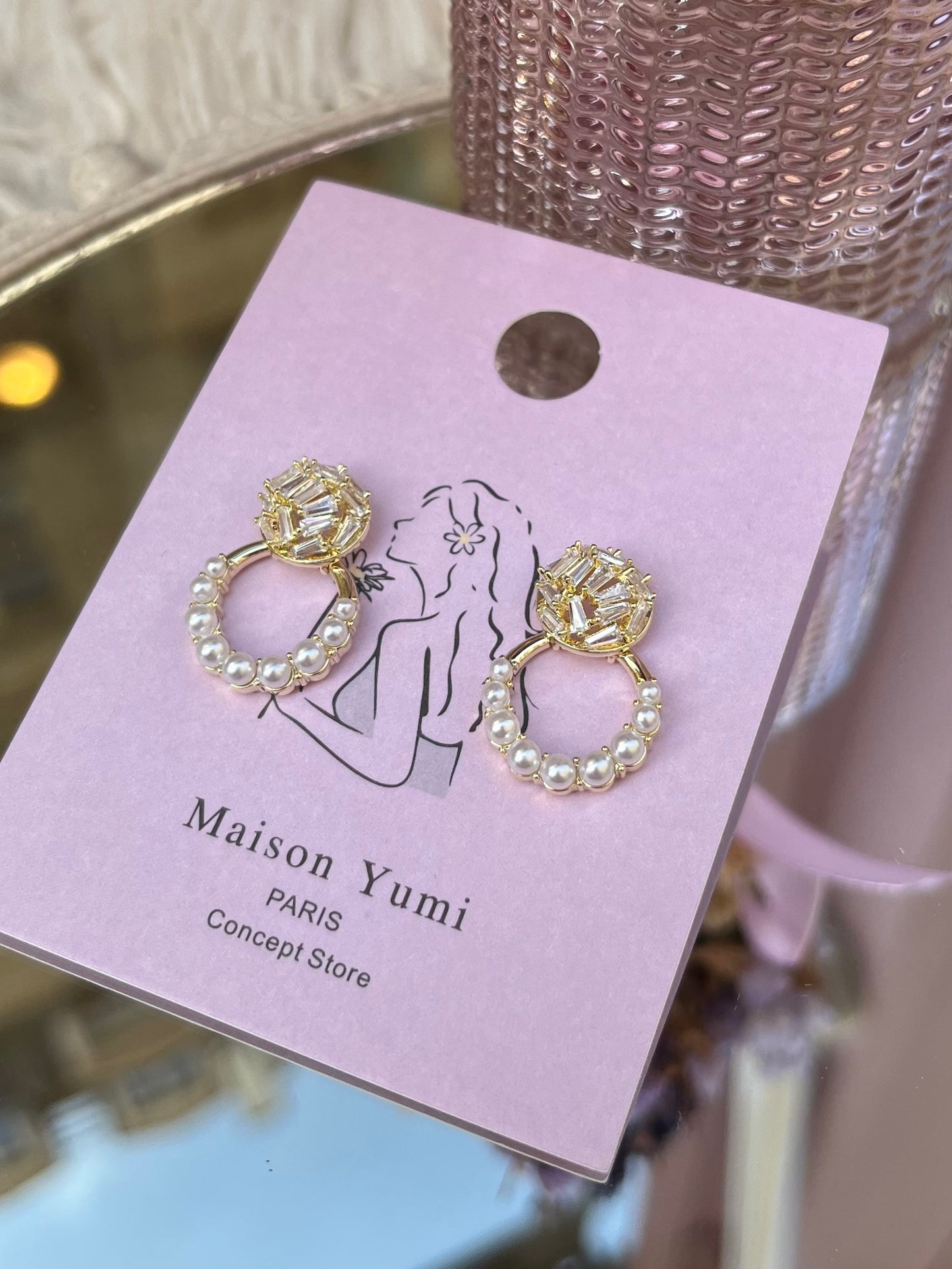 Golden earrings