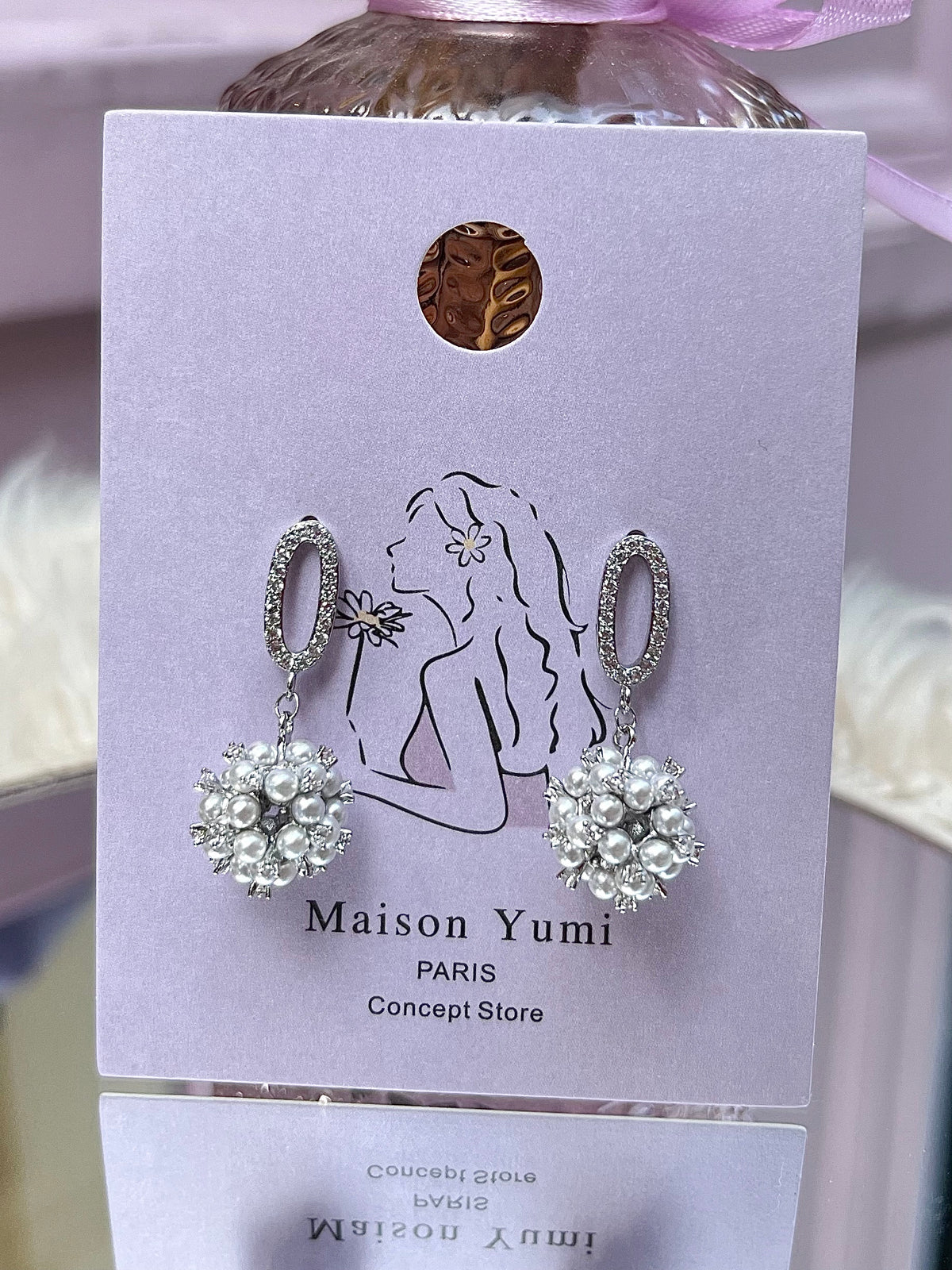 Boucles d’oreilles perles