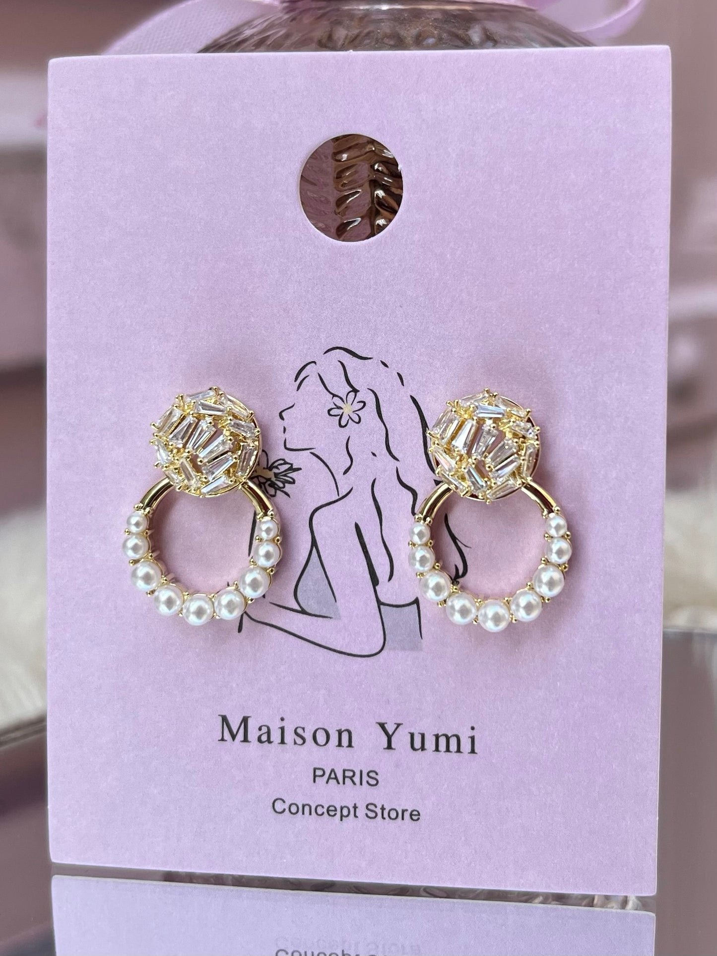 Golden earrings