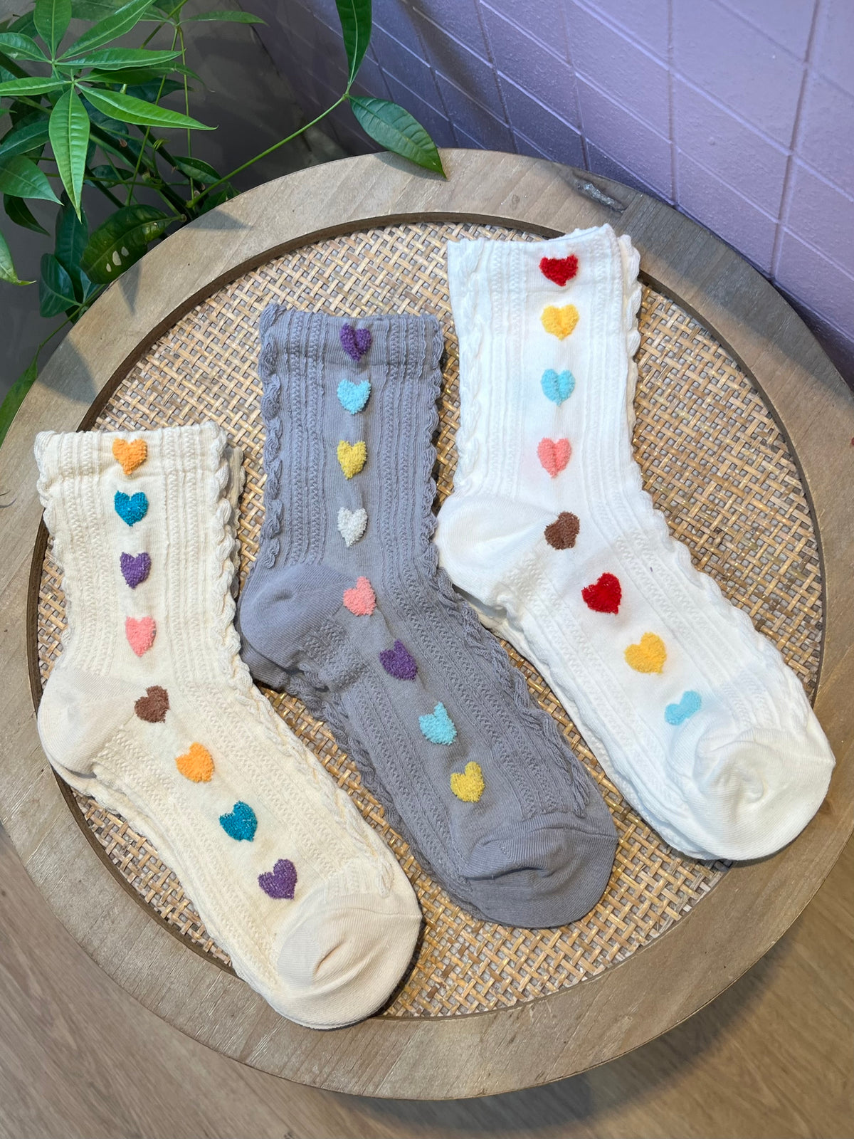 Chaussettes Cœurs