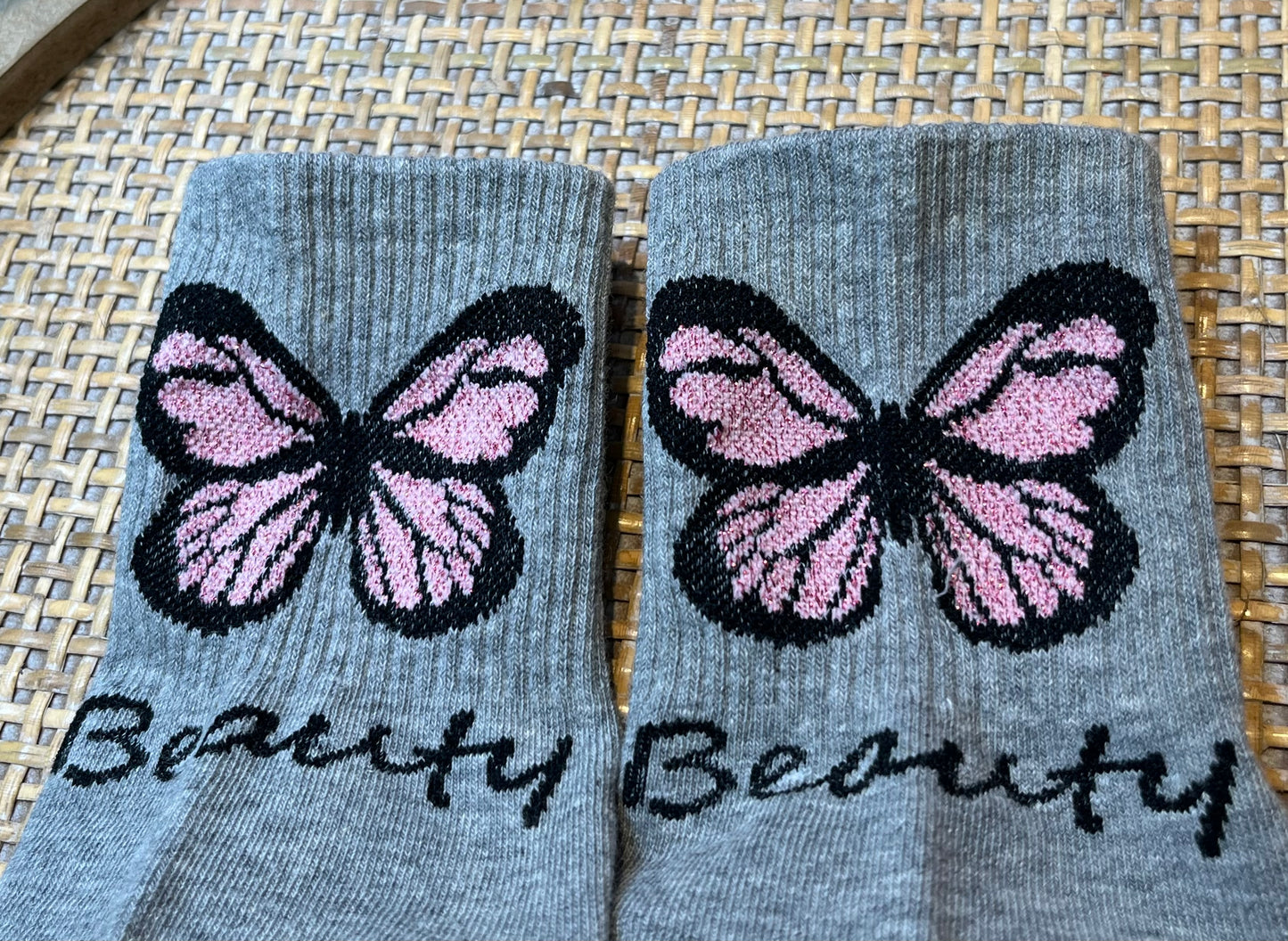 Chaussettes papillon